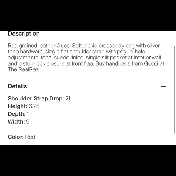 Gucci Jackie Soft Convertible Mini Bag Red - Picture 5 of 14